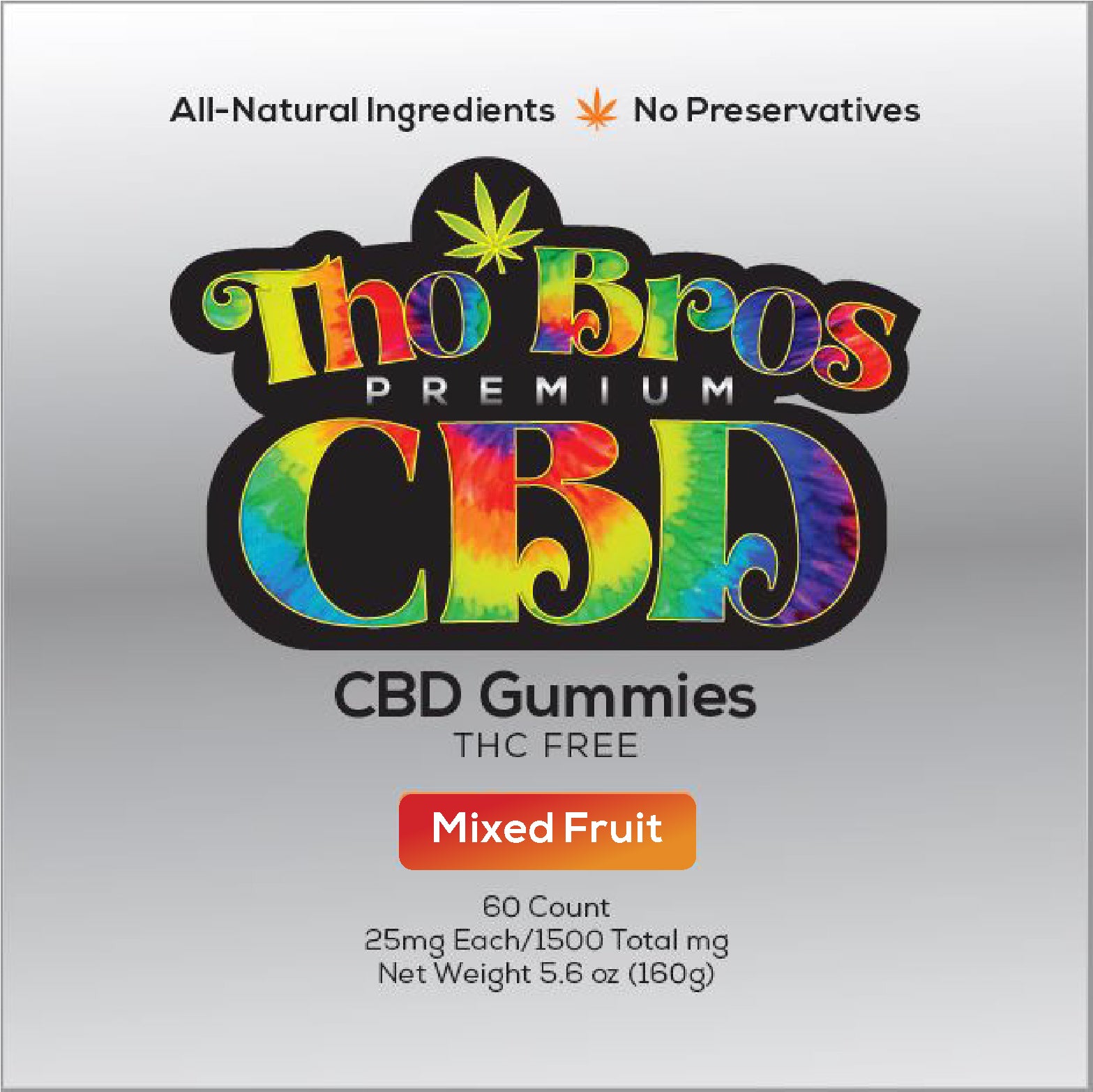 CBD Gummies - 25 mg each 60 count