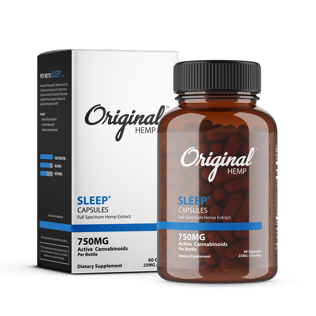 Sleep | Original Hemp - Capsules - 750 mg