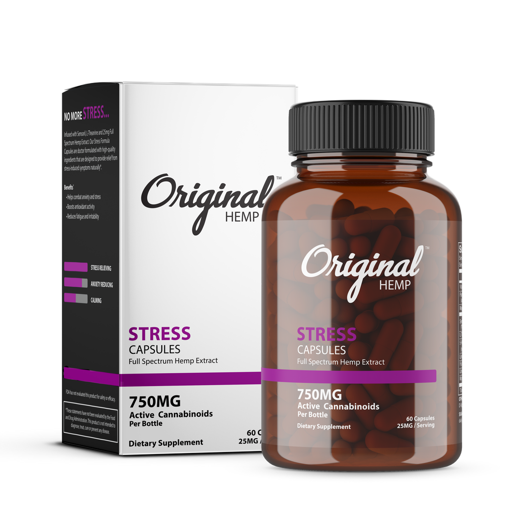 Stress | Original Hemp - Capsules - 750 mg